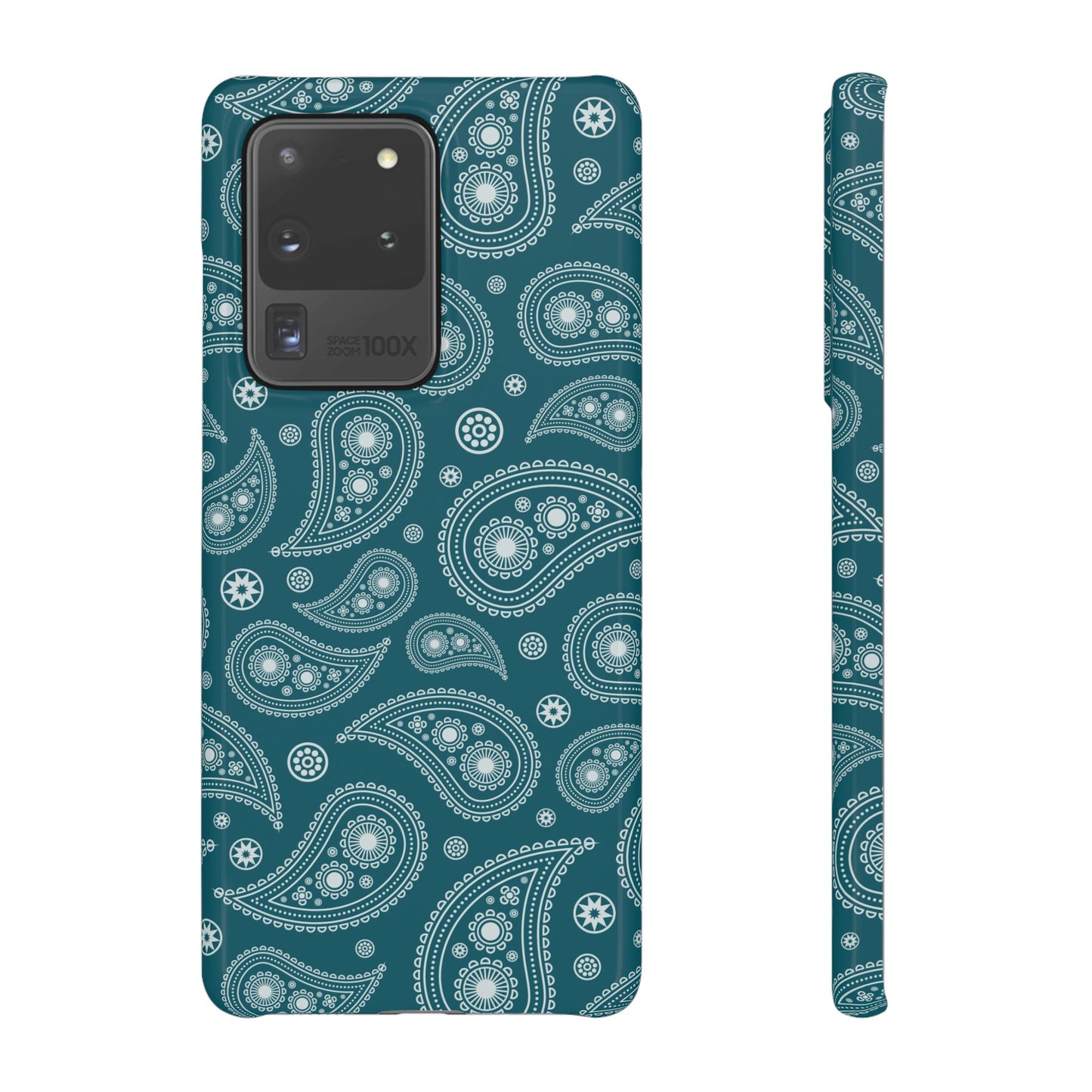 Teal Paisley | Snap