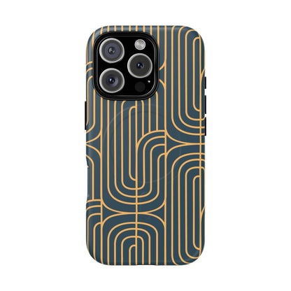 Gold On Teal | MagSafe Tough