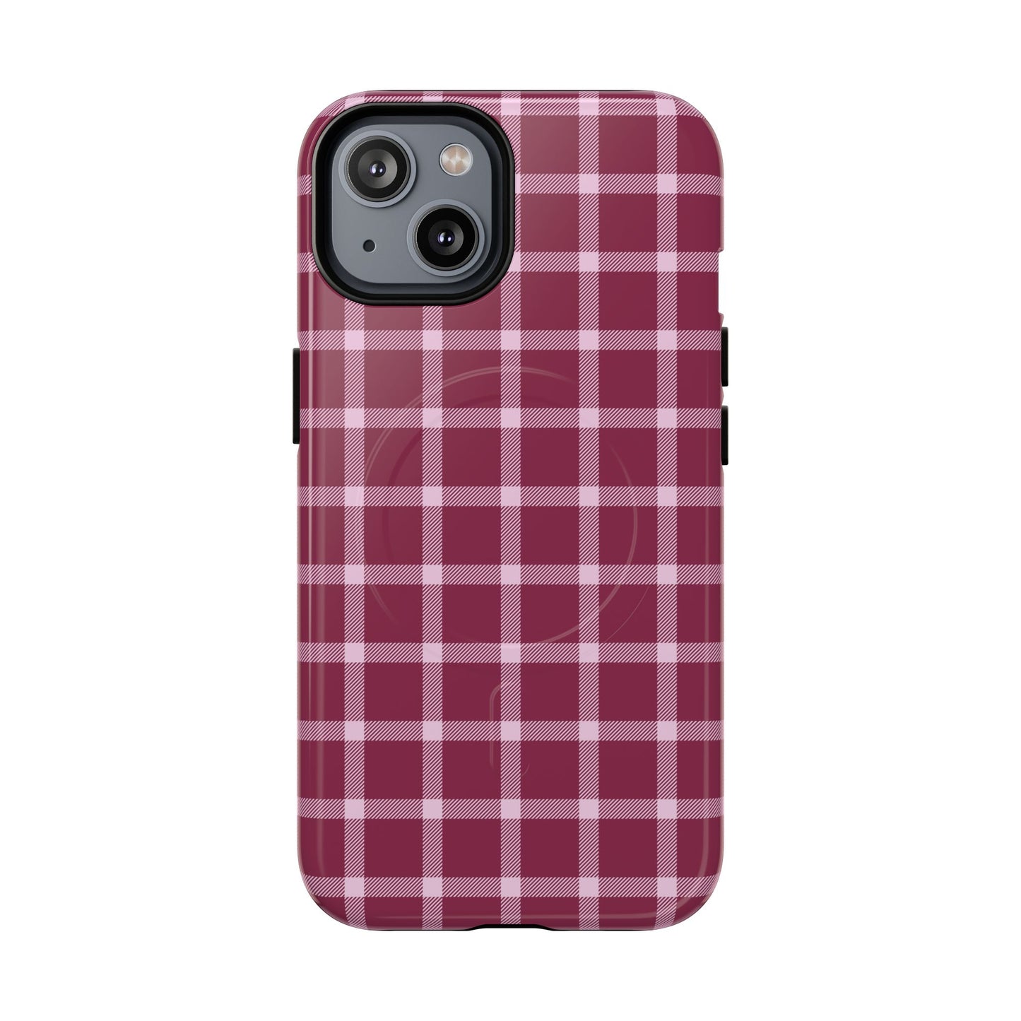 Mulberry Plaid | MagSafe Tough