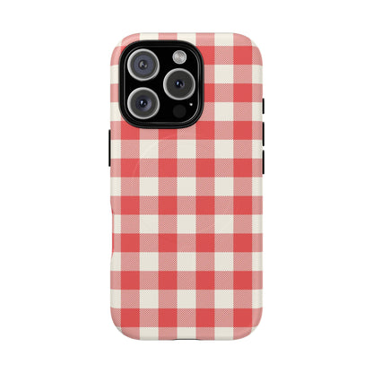 Red Gingham | MagSafe Tough