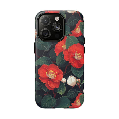 Midnight Camellia | MagSafe Tough