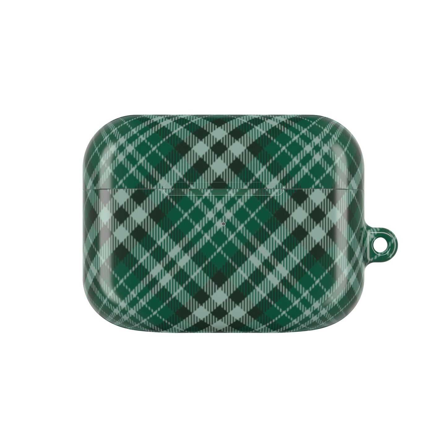 Green plaid patterned case on a white background | Casenari