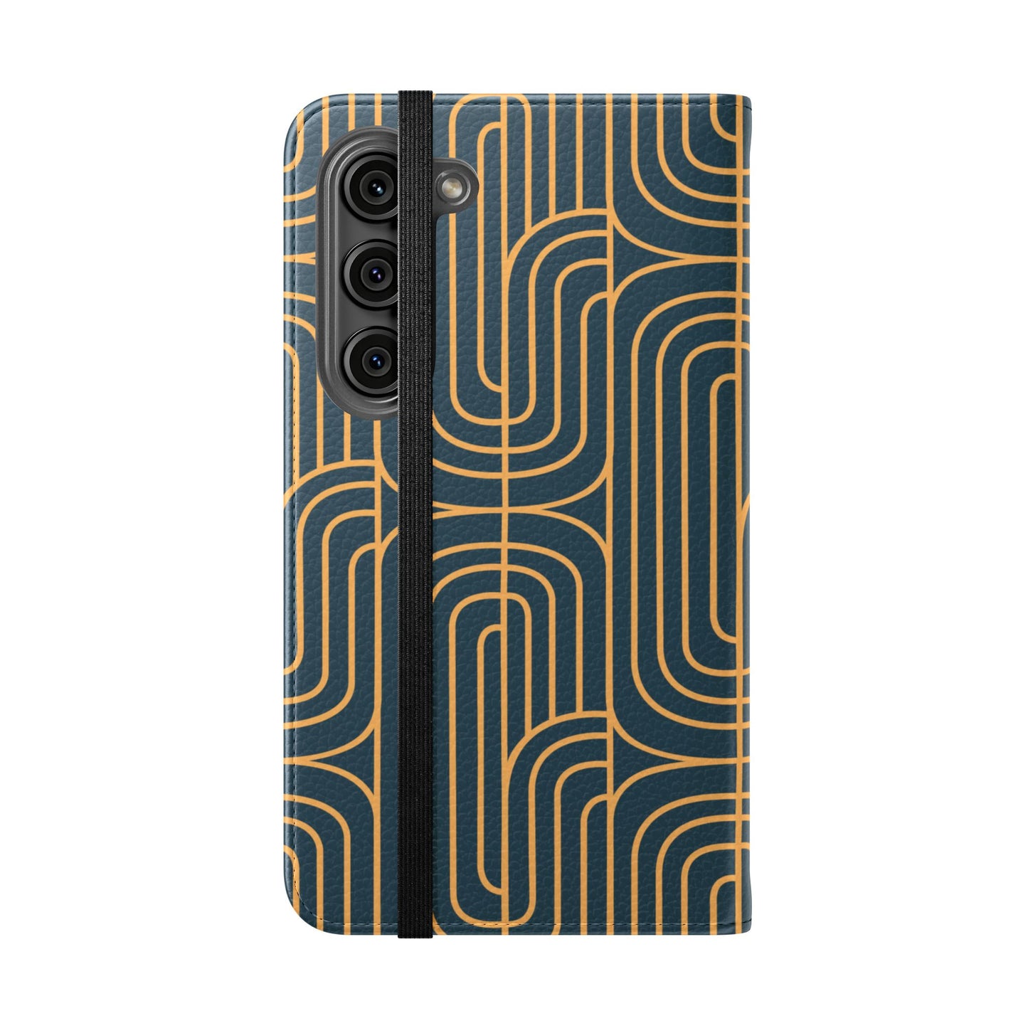 Gold on Teal | Flip