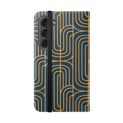 Gold on Teal | Flip