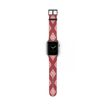 Ruby Ikat | Apple Watch Band