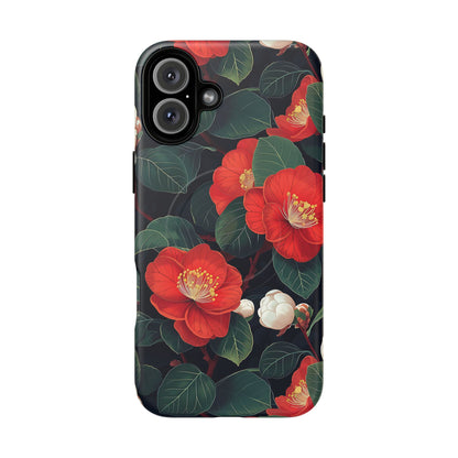 Midnight Camellia | MagSafe Tough