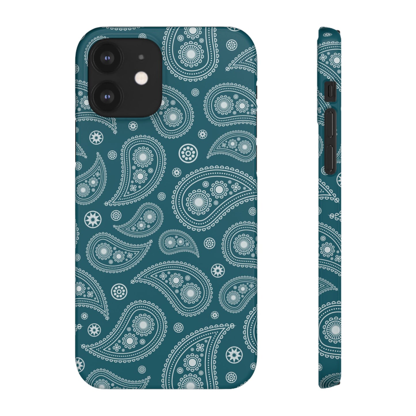 Teal Paisley | Snap