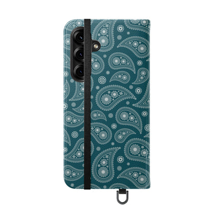 Teal Paisley | Flip