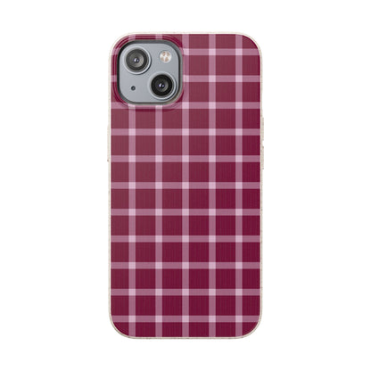 Mulberry Plaid | Biodegradable