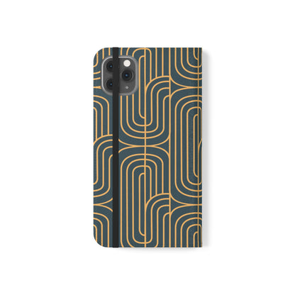 Gold on Teal | Flip