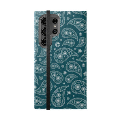 Teal Paisley | Flip