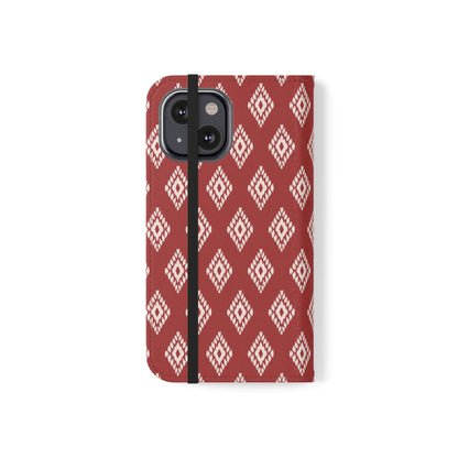 Ruby Ikat | Flip
