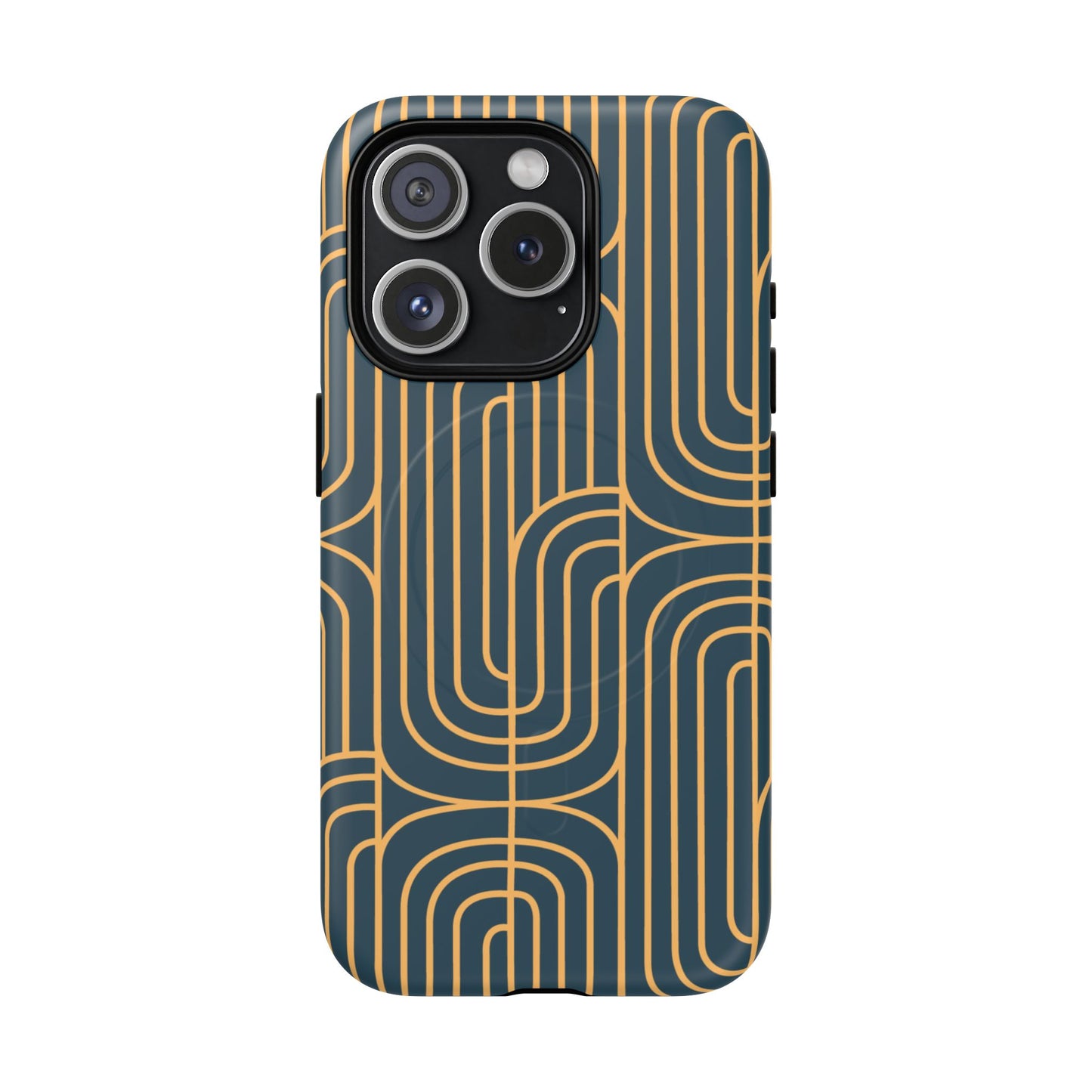 Gold On Teal | MagSafe Tough