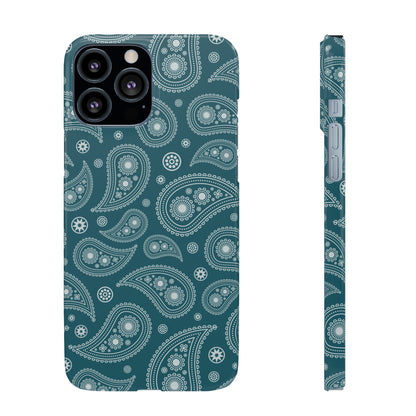 Teal Paisley | Snap