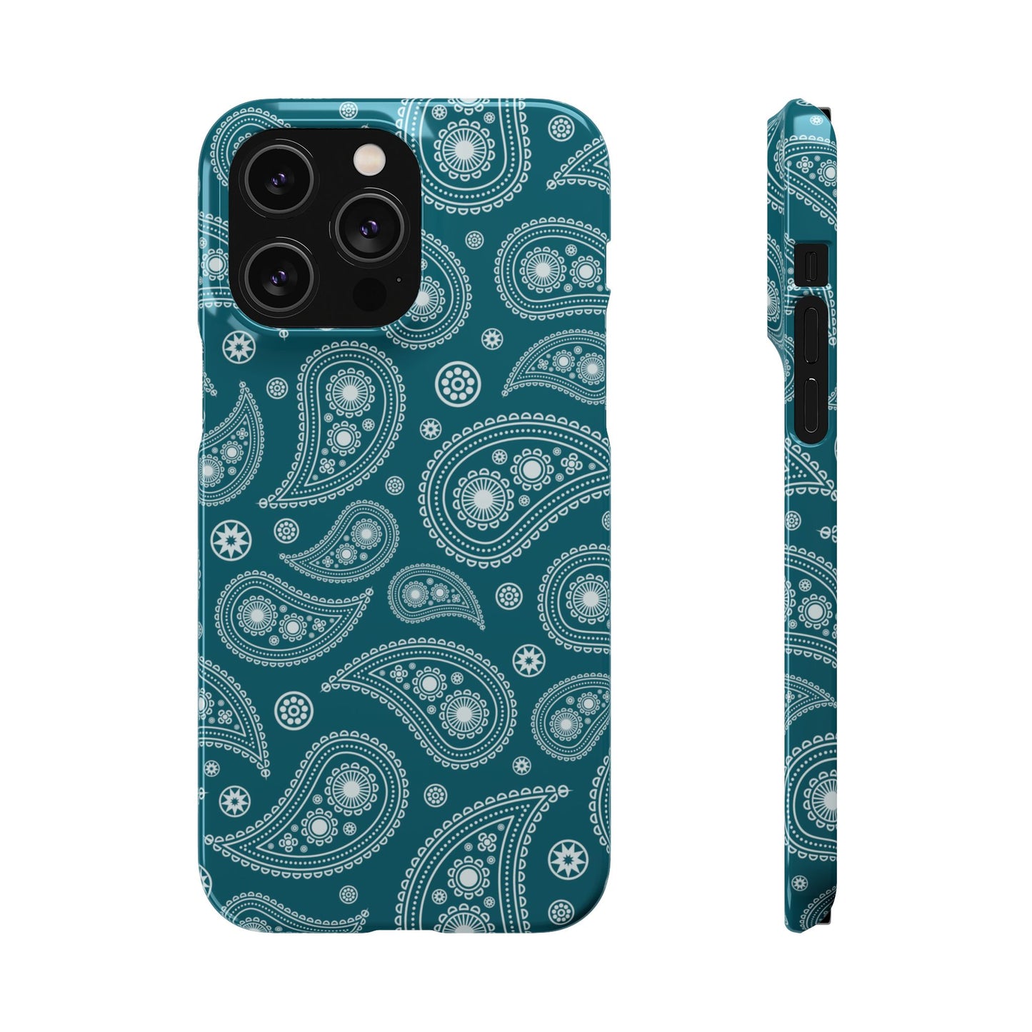 Teal Paisley | Snap