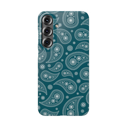 Teal Paisley | Snap