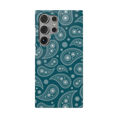 Teal Paisley | Snap
