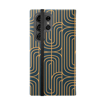 Gold on Teal | Flip