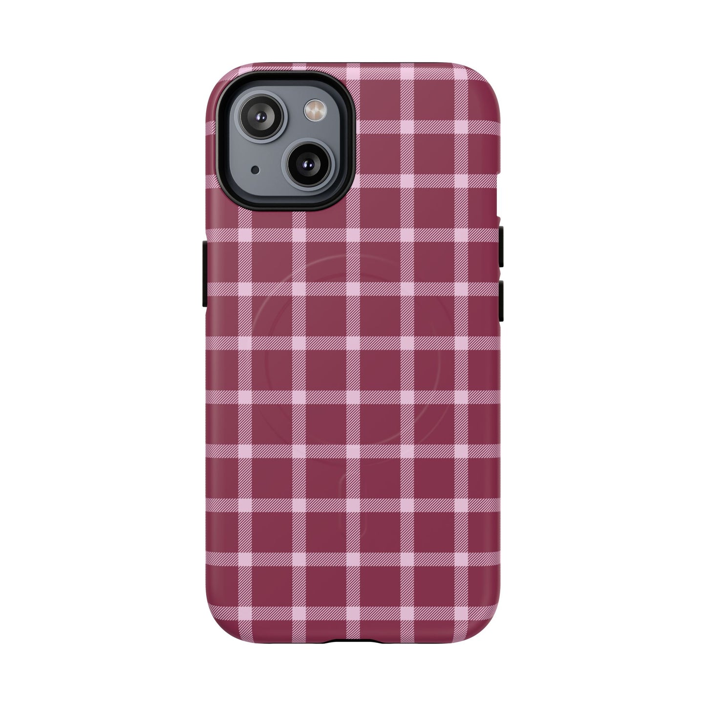 Mulberry Plaid | MagSafe Tough