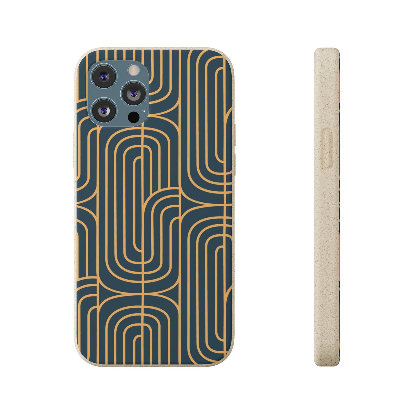 Gold on Teal | Biodegradable