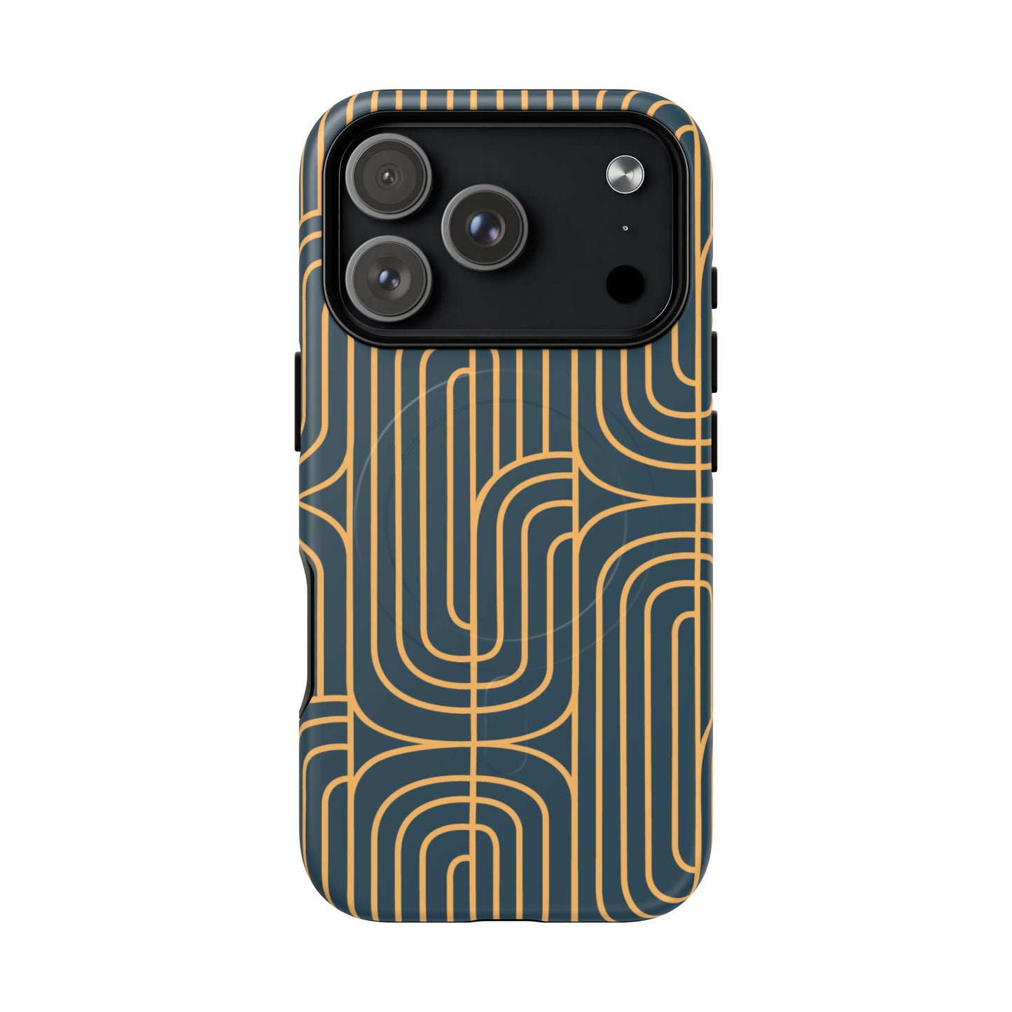 Gold On Teal | MagSafe Tough