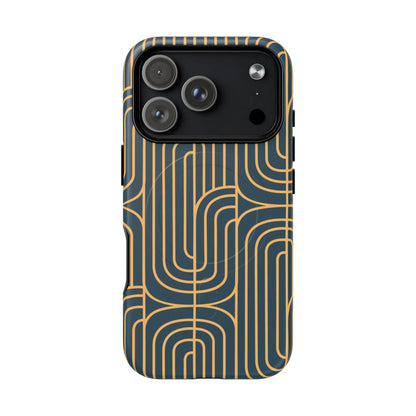 Gold On Teal | MagSafe Tough