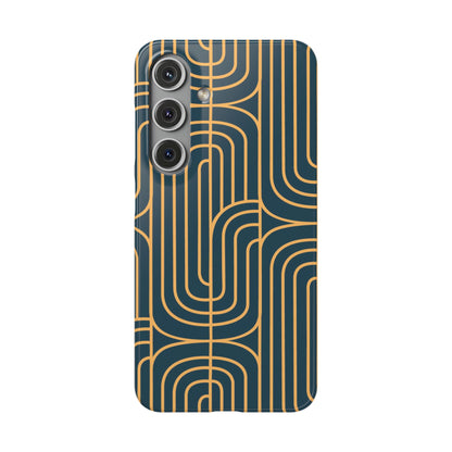 Gold On Teal | Snap