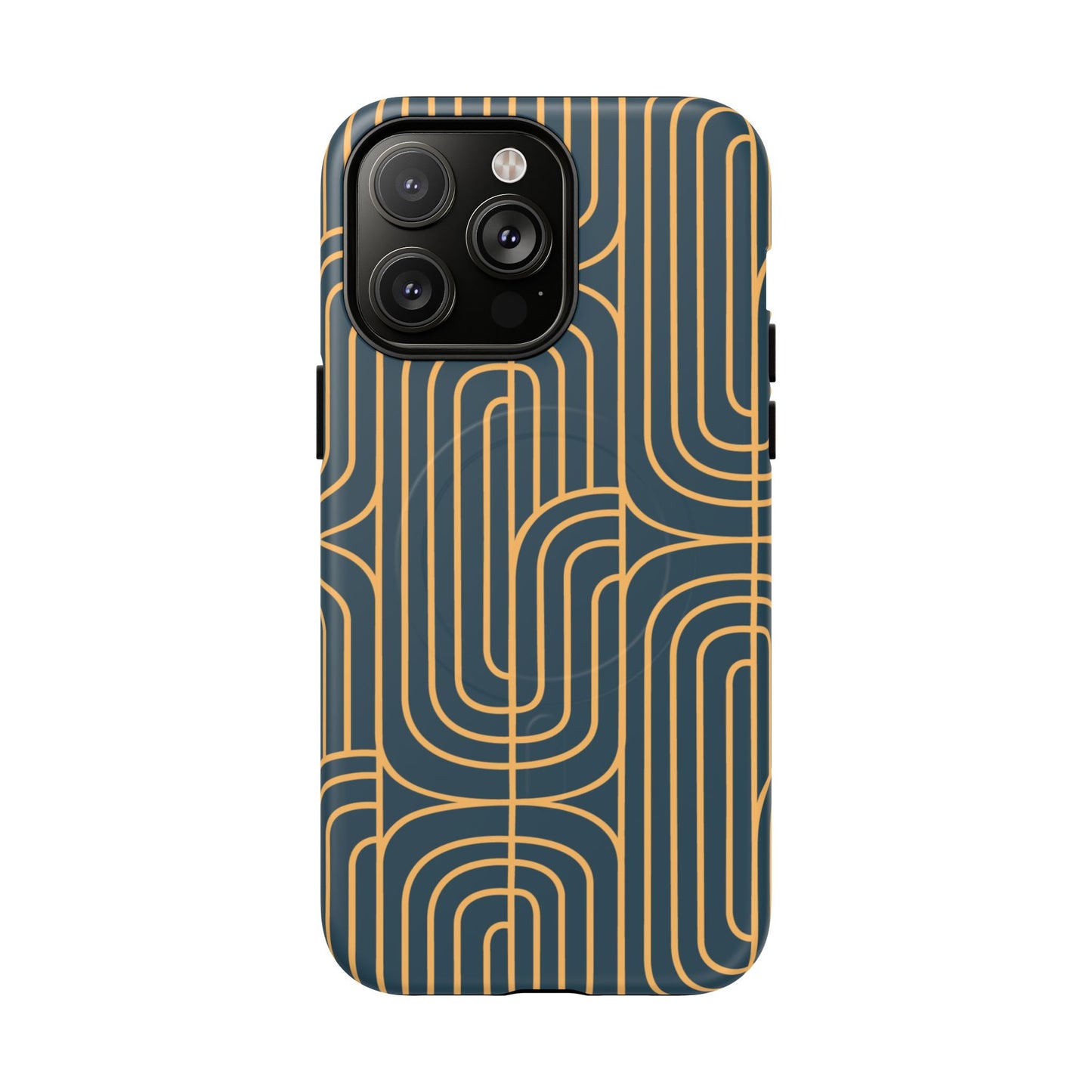 Gold On Teal | MagSafe Tough
