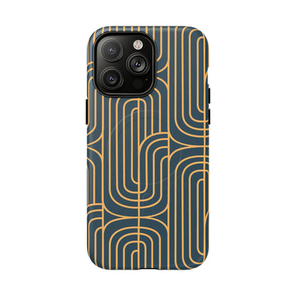 Gold On Teal | MagSafe Tough