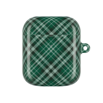 Emerald Plaid | Apple Airpods Case