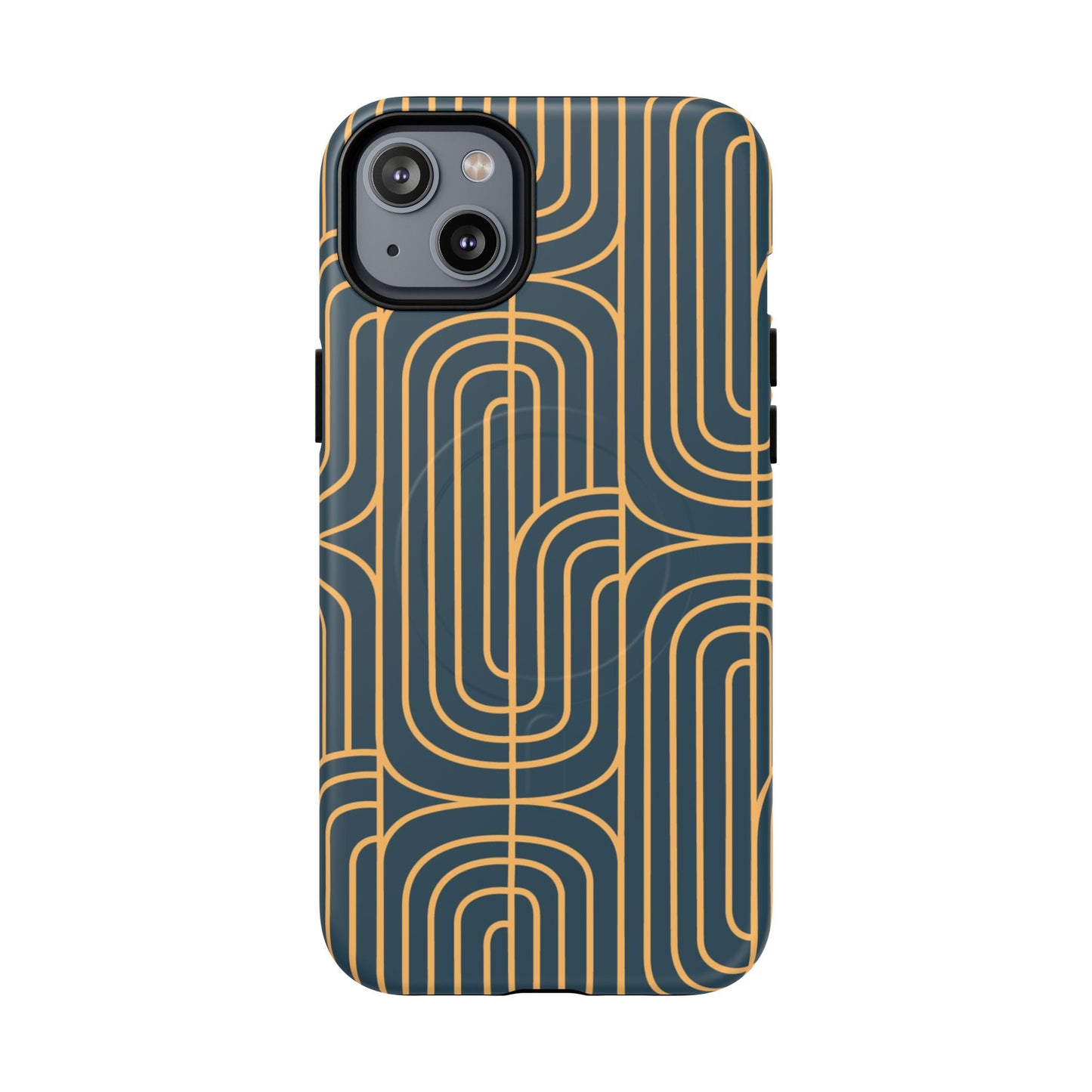 Gold On Teal | MagSafe Tough
