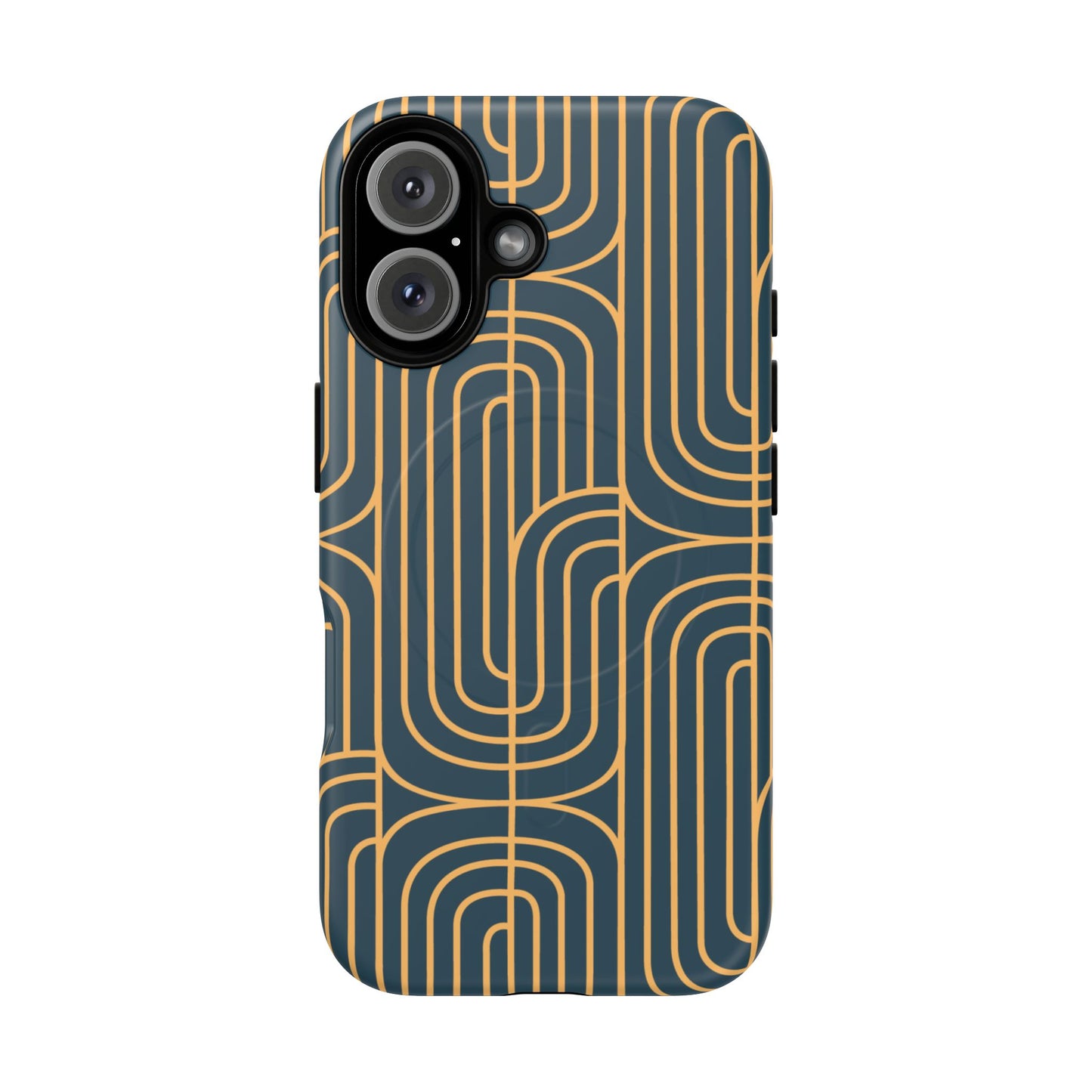 Gold On Teal | MagSafe Tough