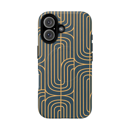 Gold On Teal | MagSafe Tough
