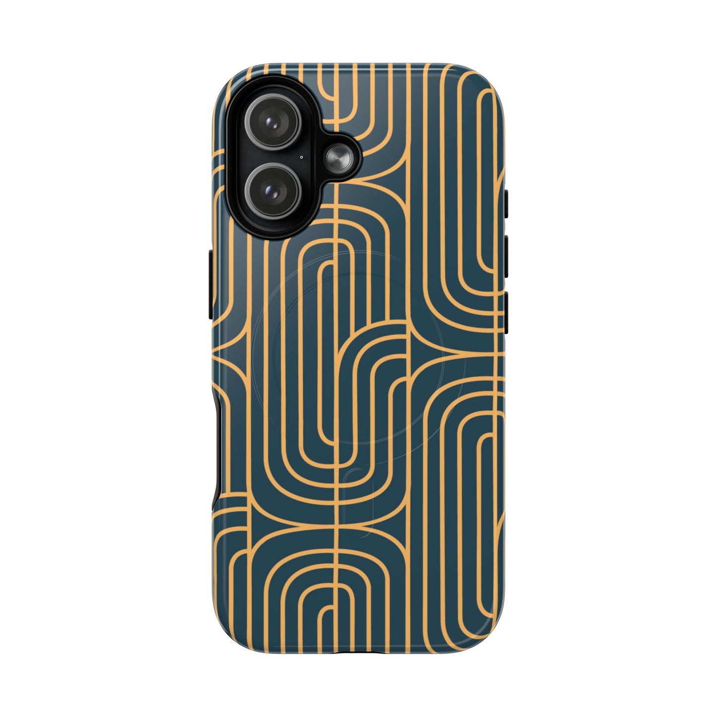 Gold On Teal | MagSafe Tough