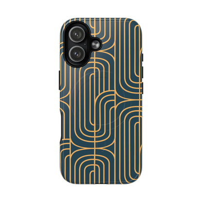 Gold On Teal | MagSafe Tough