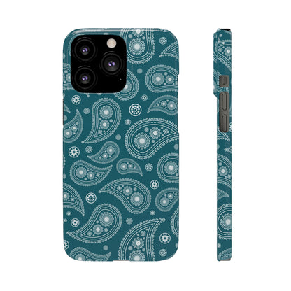 Teal Paisley | Snap