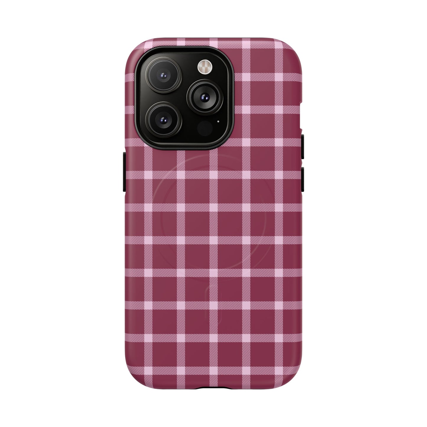 Mulberry Plaid | MagSafe Tough