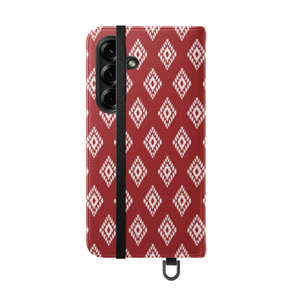 Ruby Ikat | Flip