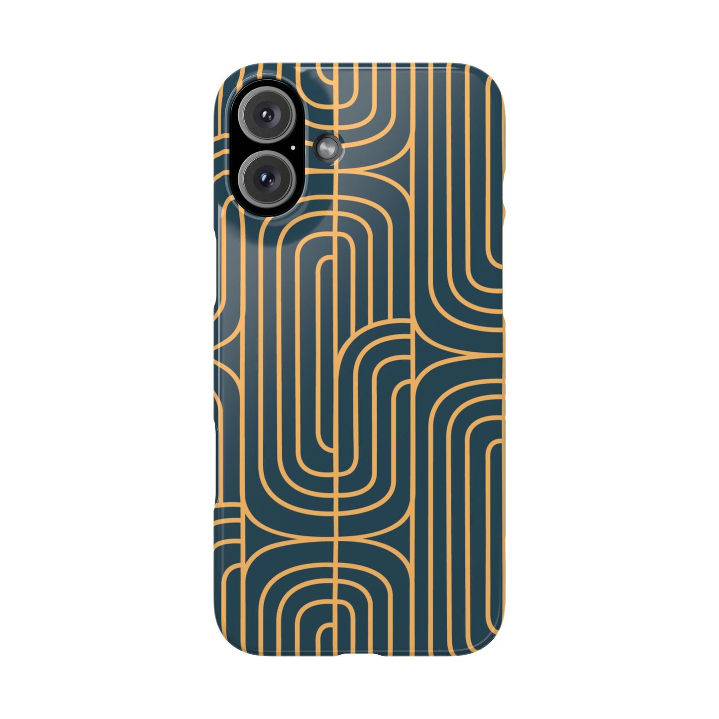 Gold On Teal | Snap