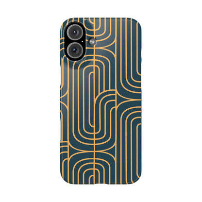 Gold On Teal | Snap