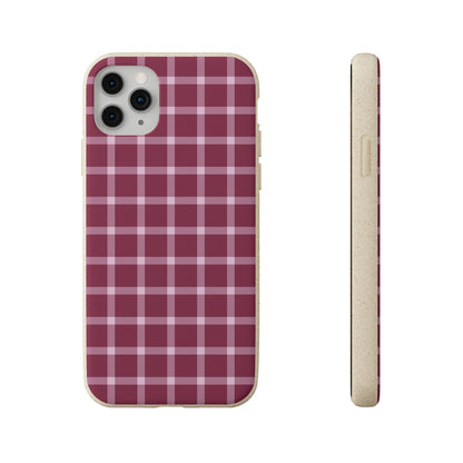 Mulberry Plaid | Biodegradable