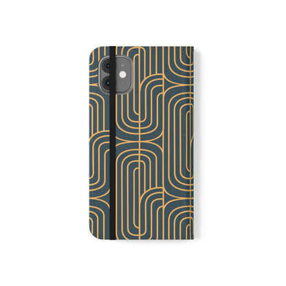 Gold on Teal | Flip