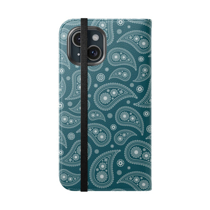 Teal Paisley | Flip