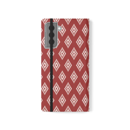 Ruby Ikat | Flip
