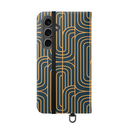 Gold on Teal | Flip