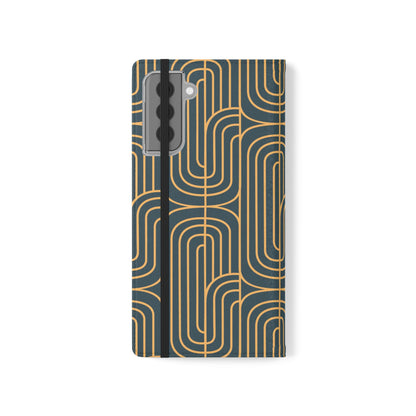 Gold on Teal | Flip