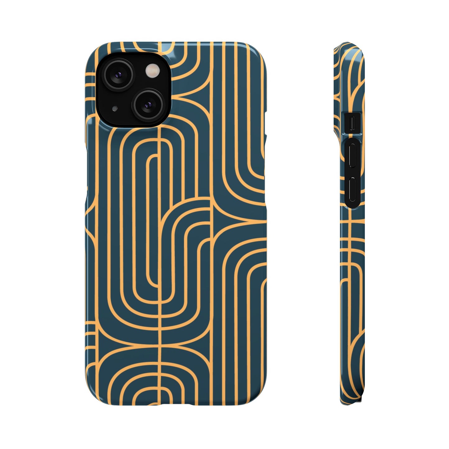 Gold On Teal | Snap