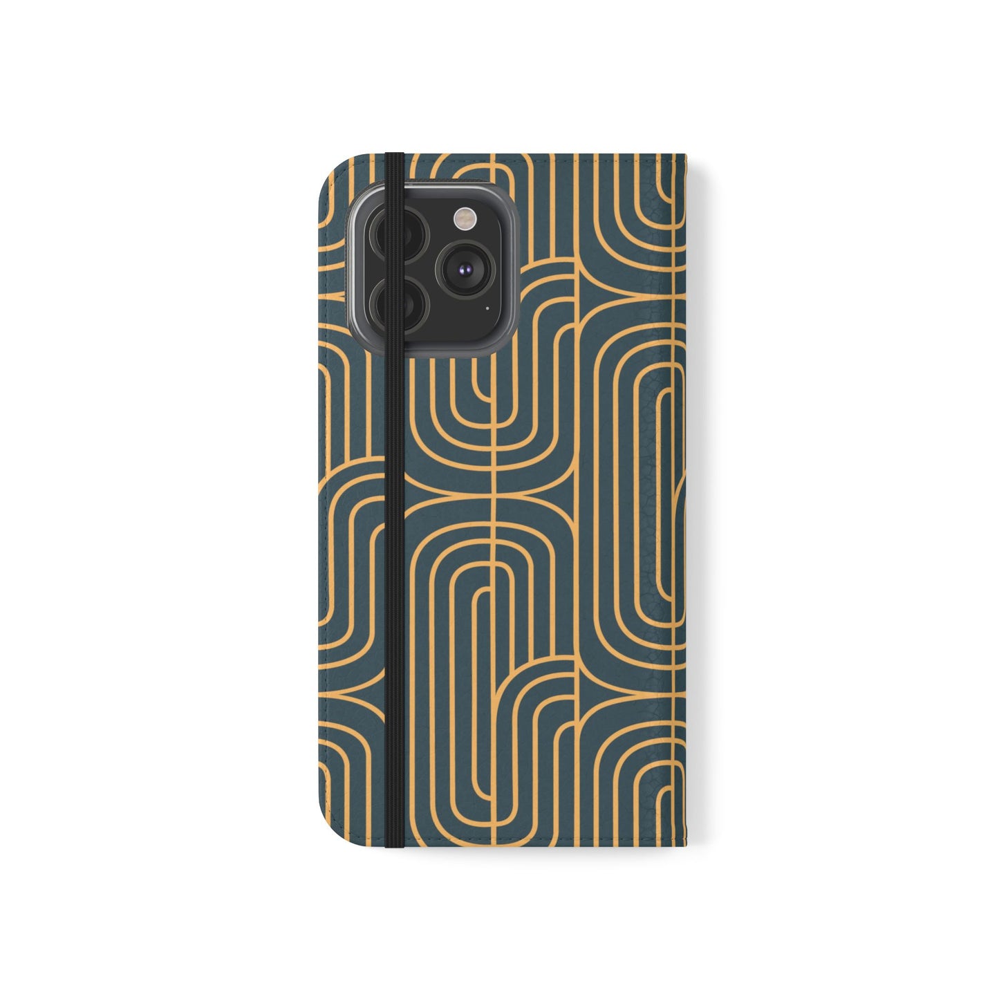 Gold on Teal | Flip