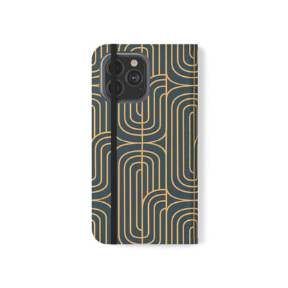 Gold on Teal | Flip