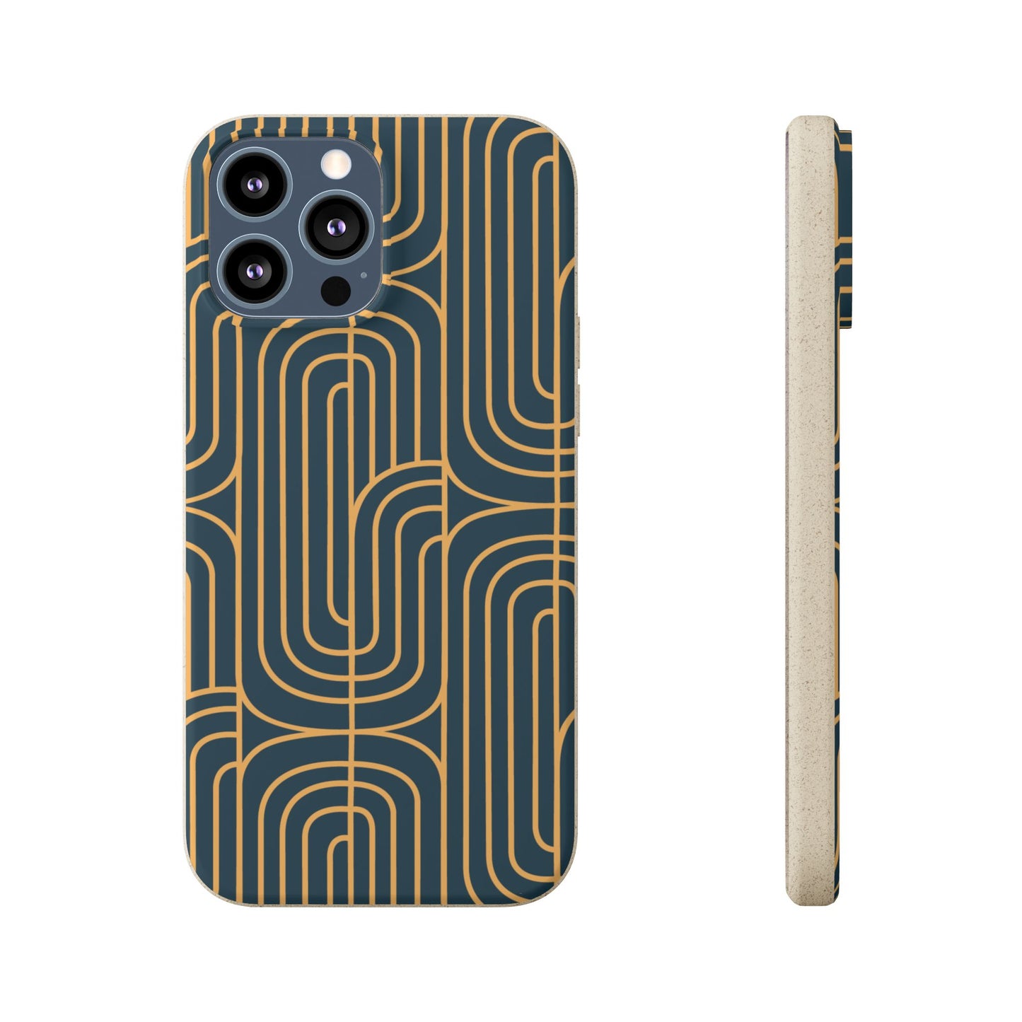 Gold on Teal | Biodegradable